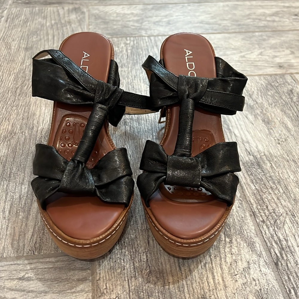 Aldo Patel Platform Espadrille Sandal Heels